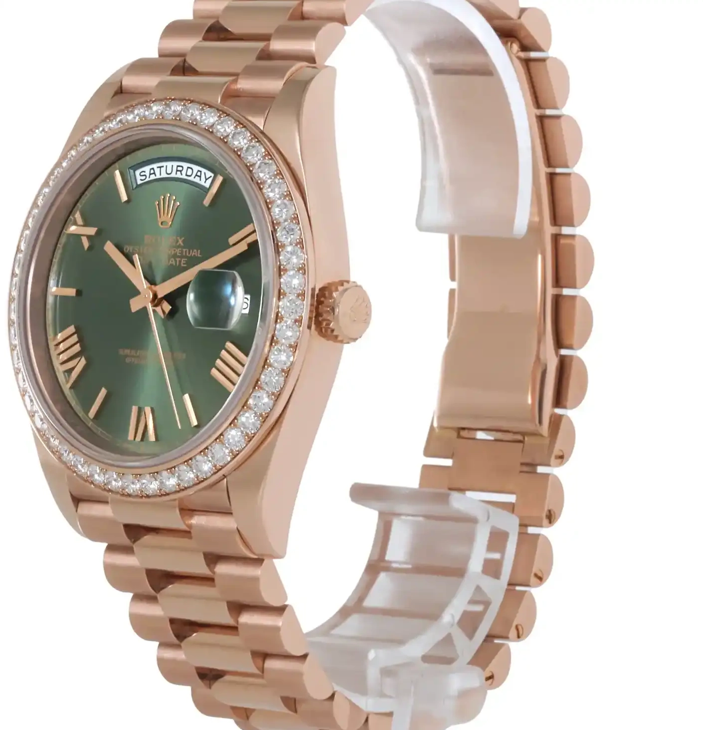 Prestigious Jewelrys Rolex Day-Date Rolex 228345RBR 0529